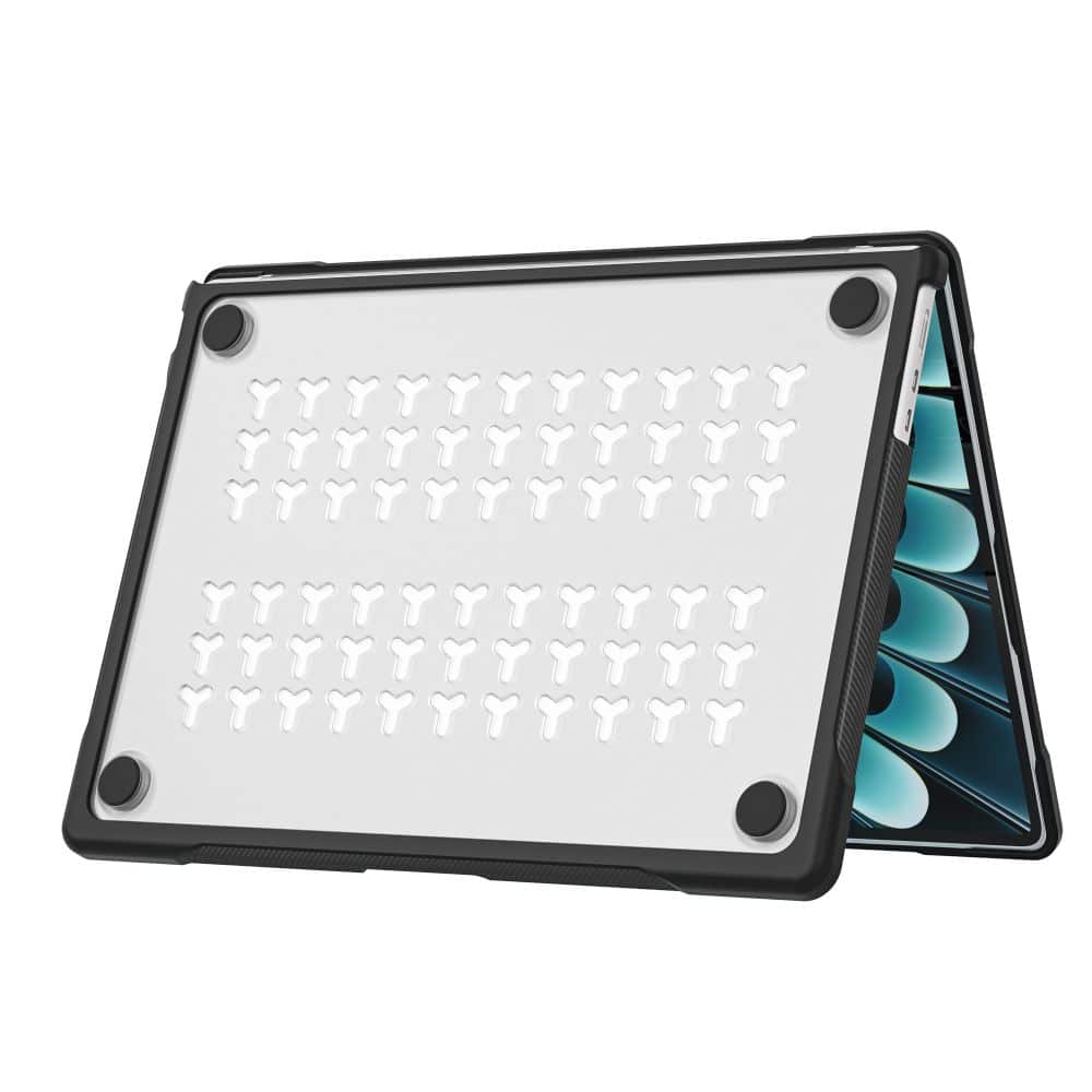 Tech-Protect Velar για MacBook Air 15 M2-M5 (2023-2026) Μαύρο/Ματ Διαφανές - Image 3