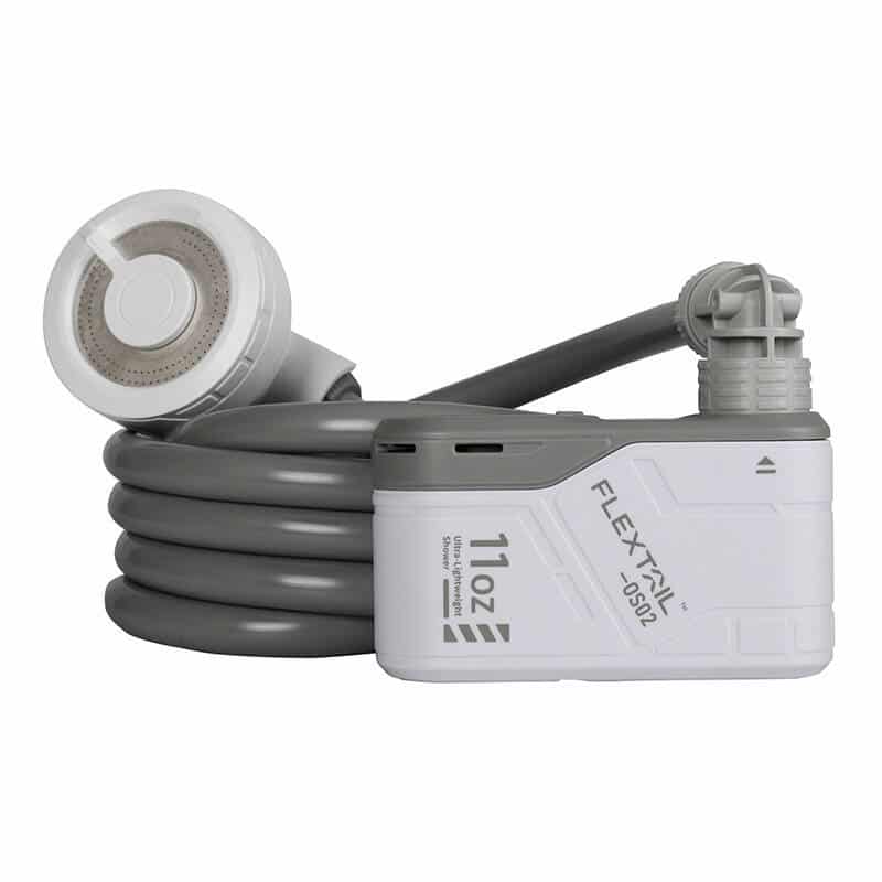 Φορητό ντους Flextail Max με αντλία (Λευκό) - Image 5
