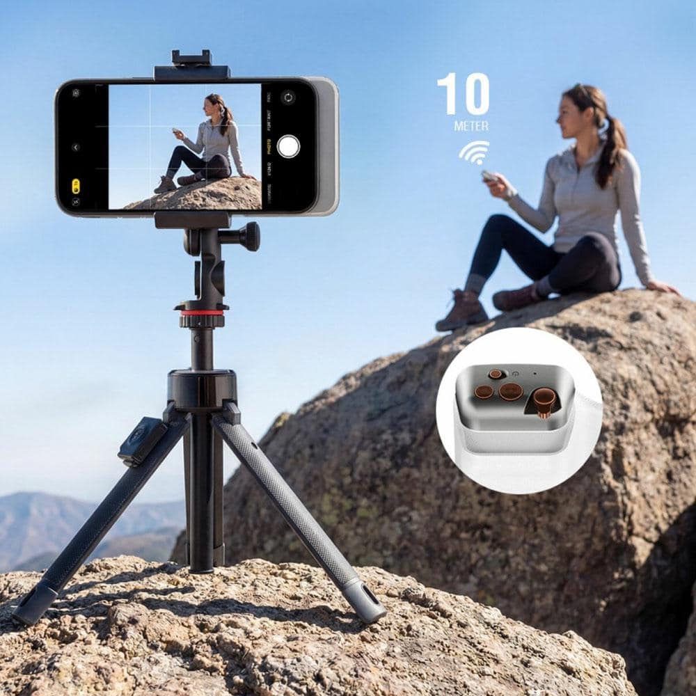 Μαγνητική θήκη smartphone με λαβή φωτογραφικής μηχανής 4smarts και ασύρματο χειριστήριο σε λευκό χρώμα - Image 3