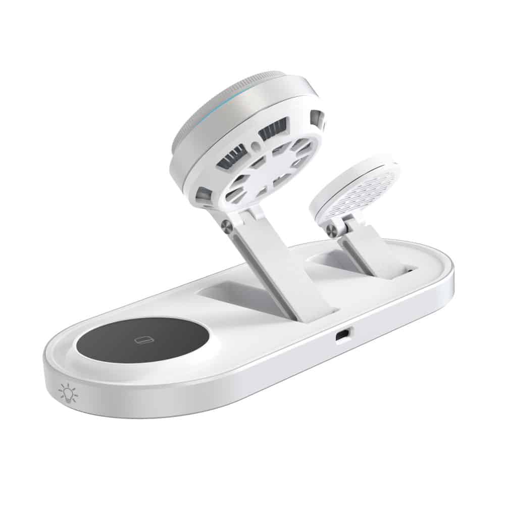TECH-PROTECT A51 ARCTICBOOST ΑΣΥΡΜΑΤΟΣ ΦΟΡΤΙΣΤΗΣ 3 ΣΕ 1 ΜΑΓΝΗΤΙΚΟΣ MAGSAFE 25W QI2.2 ΛΕΥΚΟΣ - Image 4