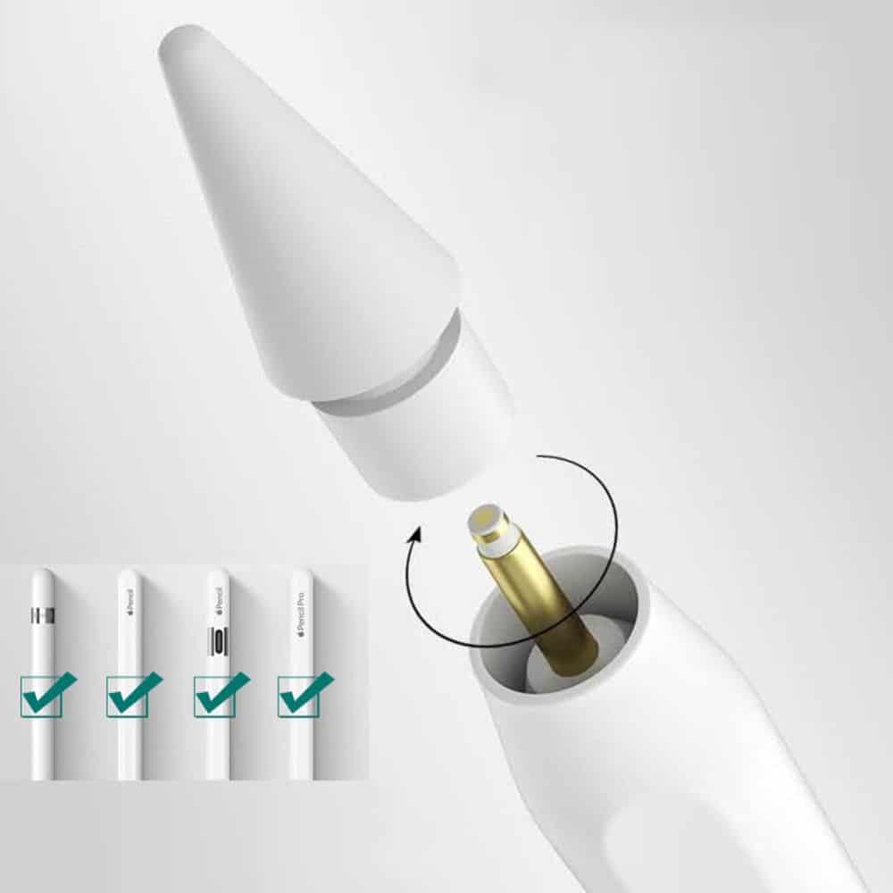 Tech-Protect Ανταλλακτικές Μύτες για Stylus Apple Pencil - Image 4