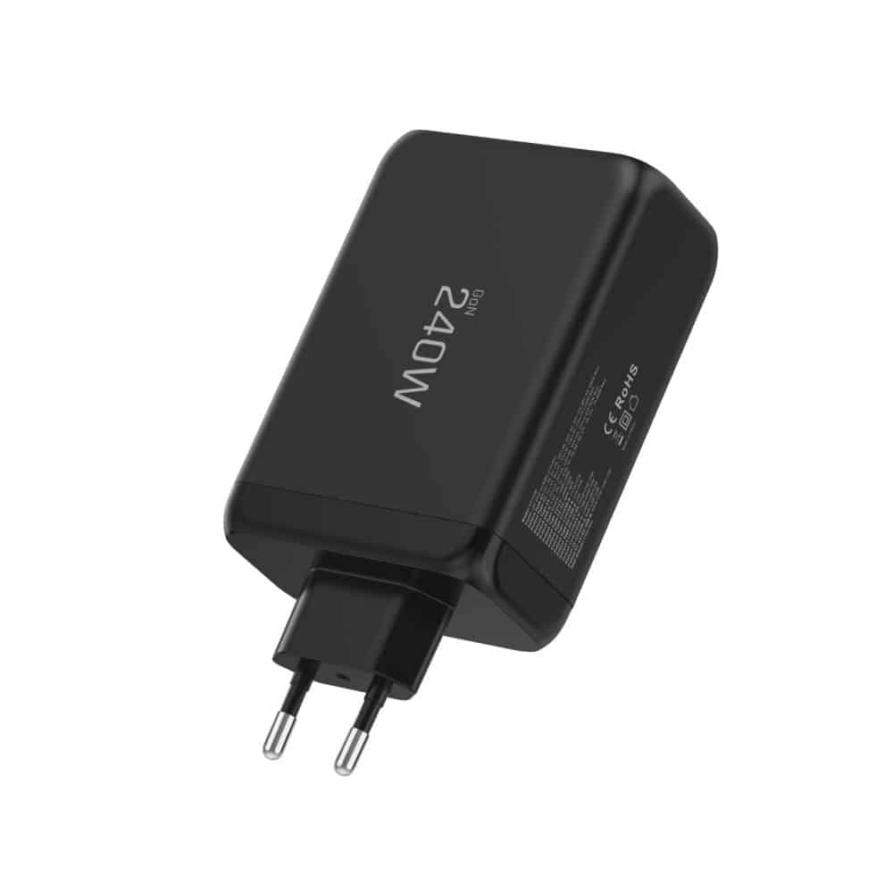 TECH-PROTECT NC240W-GAN ΦΟΡΤΙΣΤΗΣ 4 ΘΥΡΩΝ PD 240W / QC3.0 ΜΑΥΡΟΣ - Image 4