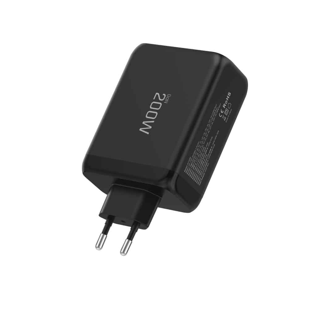 TECH-PROTECT NC200W-GAN ΦΟΡΤΙΣΤΗΣ 4 ΘΥΡΩΝ PD 200W / QC3.0 ΜΑΥΡΟΣ - Image 4