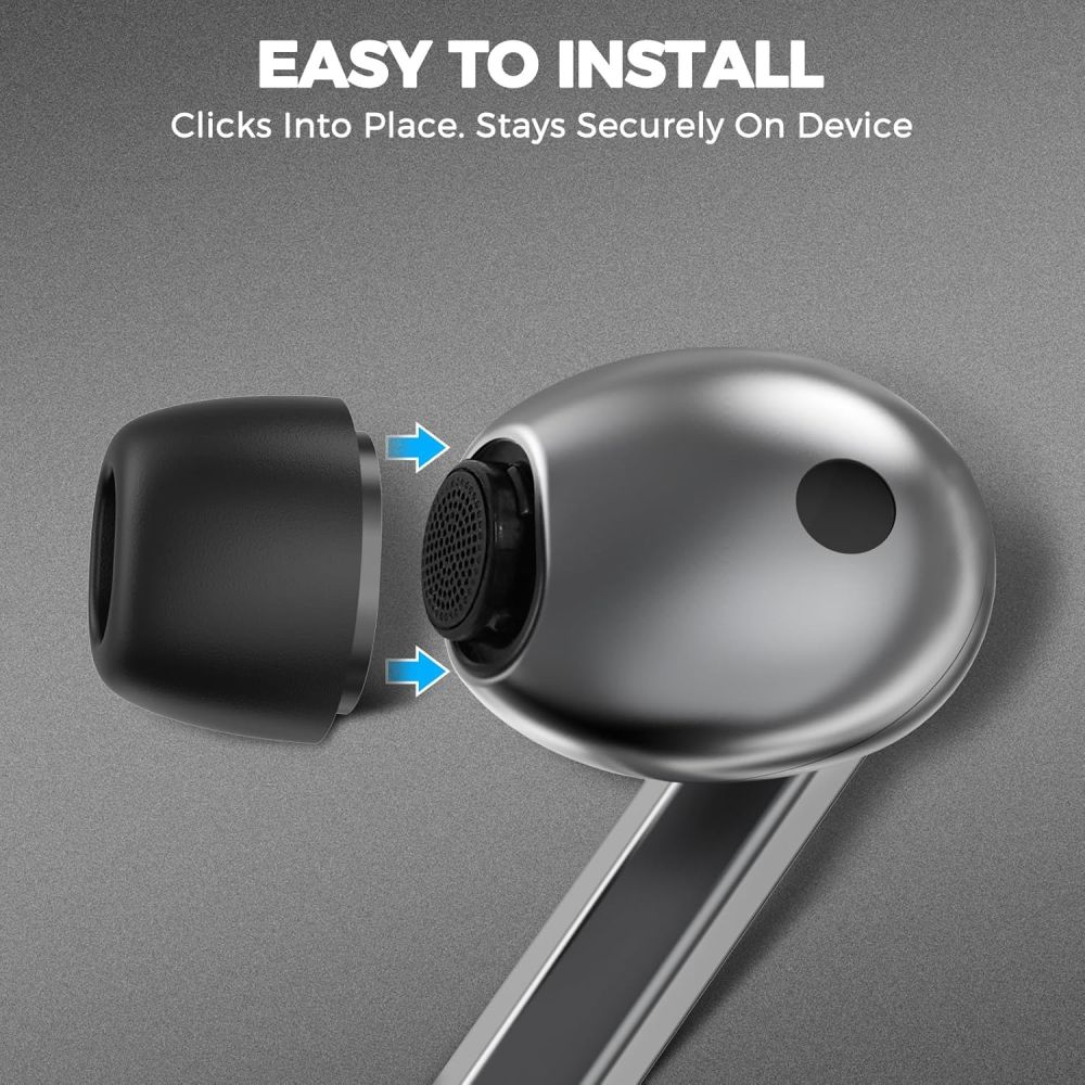 TECH-PROTECT ΑΝΤΑΛΛΑΚΤΙΚΑ ΑΚΟΥΣΤΙΚΩΝ SAMSUNG GALAXY BUDS 3 PRO / 4 PRO ΓΚΡΙ - Image 4