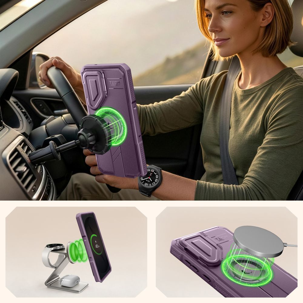 TECH-PROTECT KEVLAR MAGSAFE - θήκη για Samsung Galaxy S26 Ultra - Πολύχρωμο - Image 4
