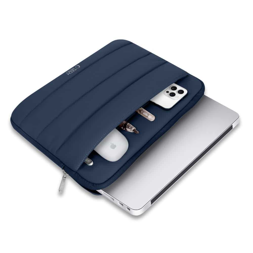 TECH-PROTECT FLUFFY LAPTOP 13-14 ΜΠΛΕ ΝΑΥΤΙΚΟ - Image 4