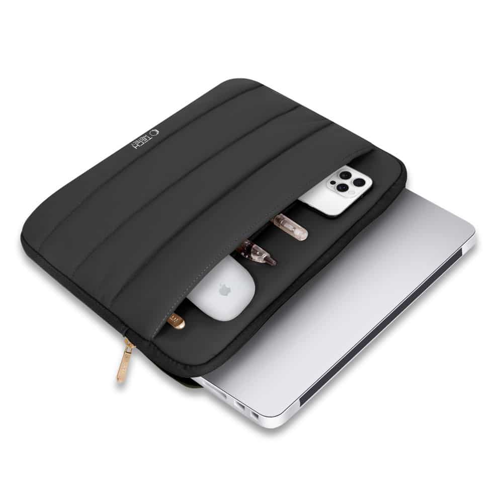 TECH-PROTECT FLUFFY LAPTOP 13-14 ΜΑΥΡΟ - Image 4