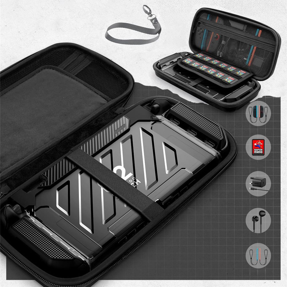 Θήκη μεταφοράς Supcase Plus για Nintendo Switch 2 Μαύρη - Image 4