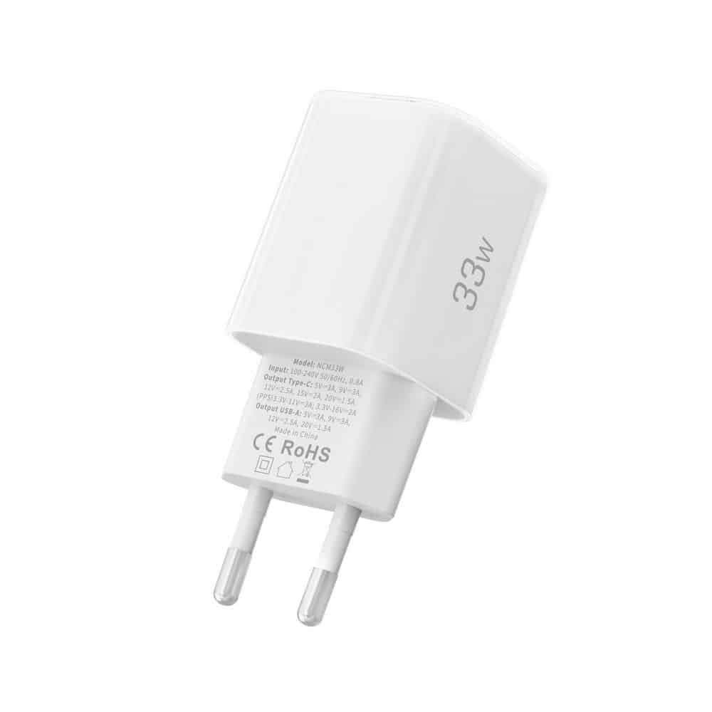 Tech-Protect NCM33 Φορτιστής 2 Θυρών PD 33W/QC 3.0 Λευκός - Image 4