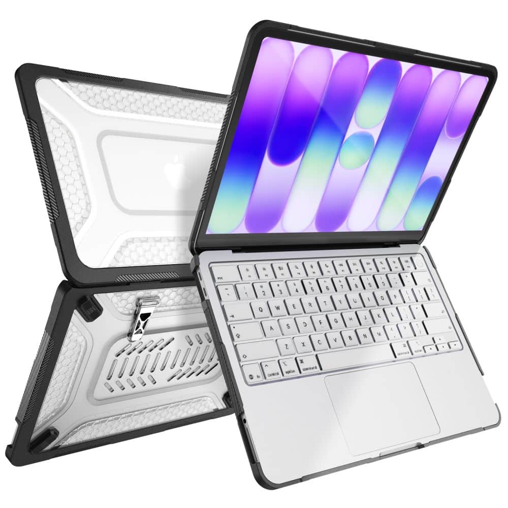 TECH-PROTECT KEVLAR PRO MACBOOK NEO 13 2026 ΜΑΤ ΜΑΥΡΟ/ΔΙΑΦΑΝΕΣ - Image 4