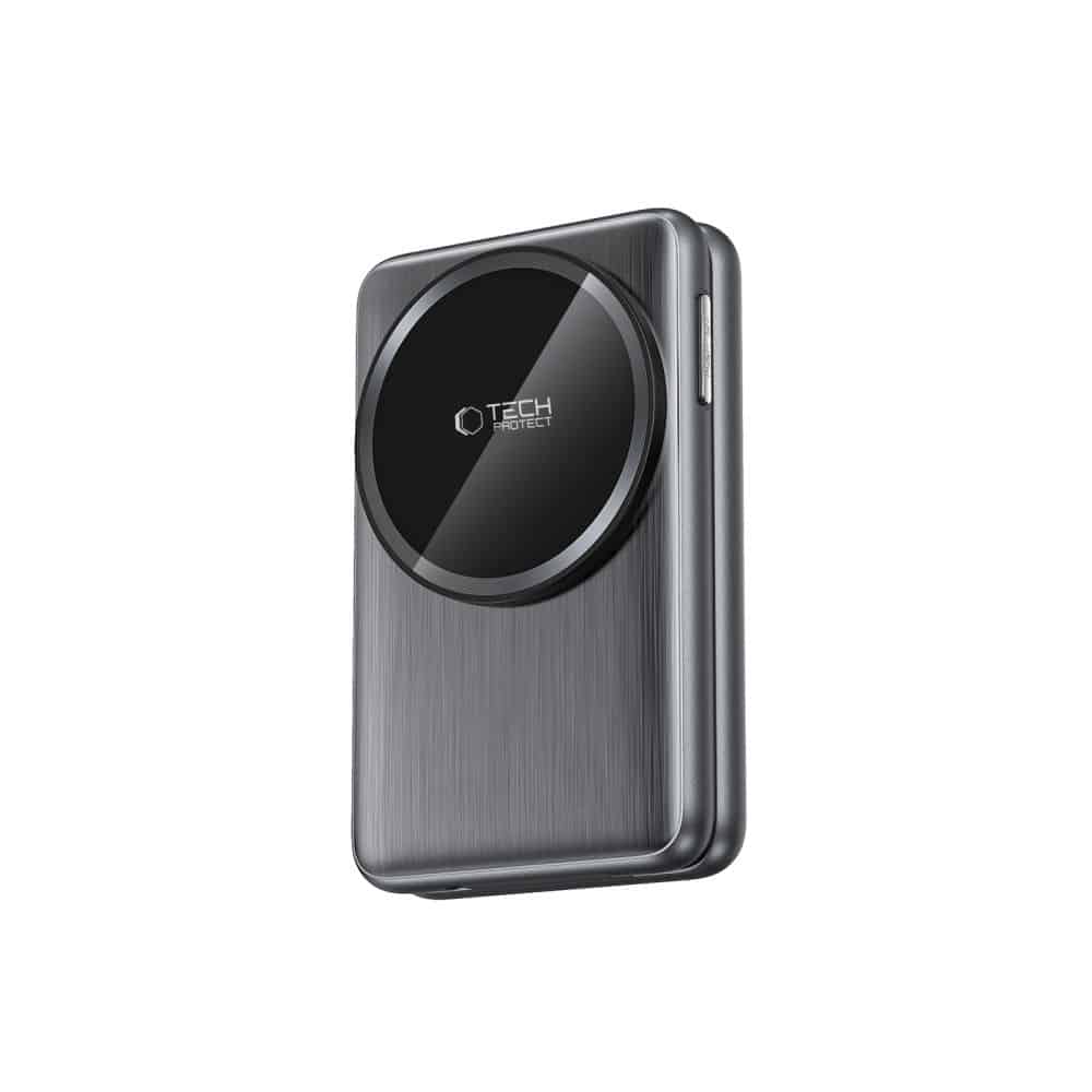 Tech-Protect QI15W-A42 3σε1 Μαγνητικός Ασύρματος Φορτιστής MagSafe Γκρι - Image 4