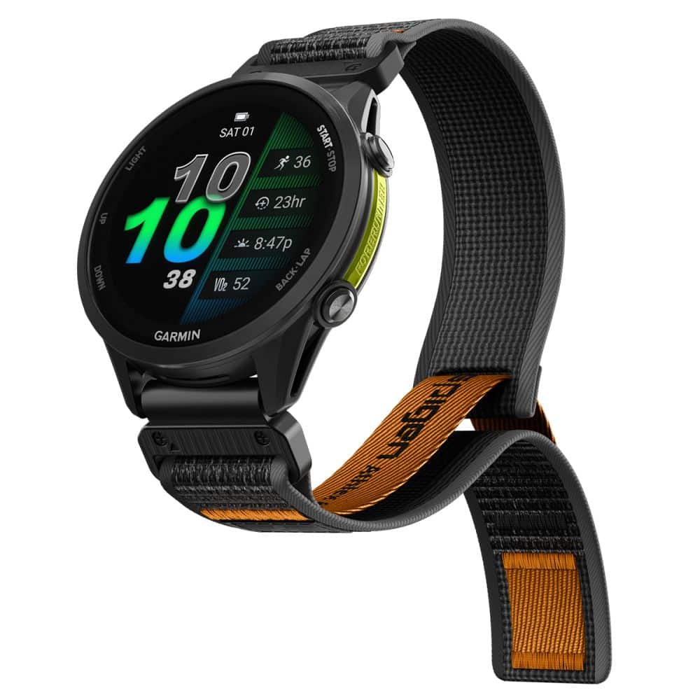 Ρολόι Spigen Athlex Air Garmin Quickfit 22 mm Active Μαύρο/Πορτοκαλί - Image 4