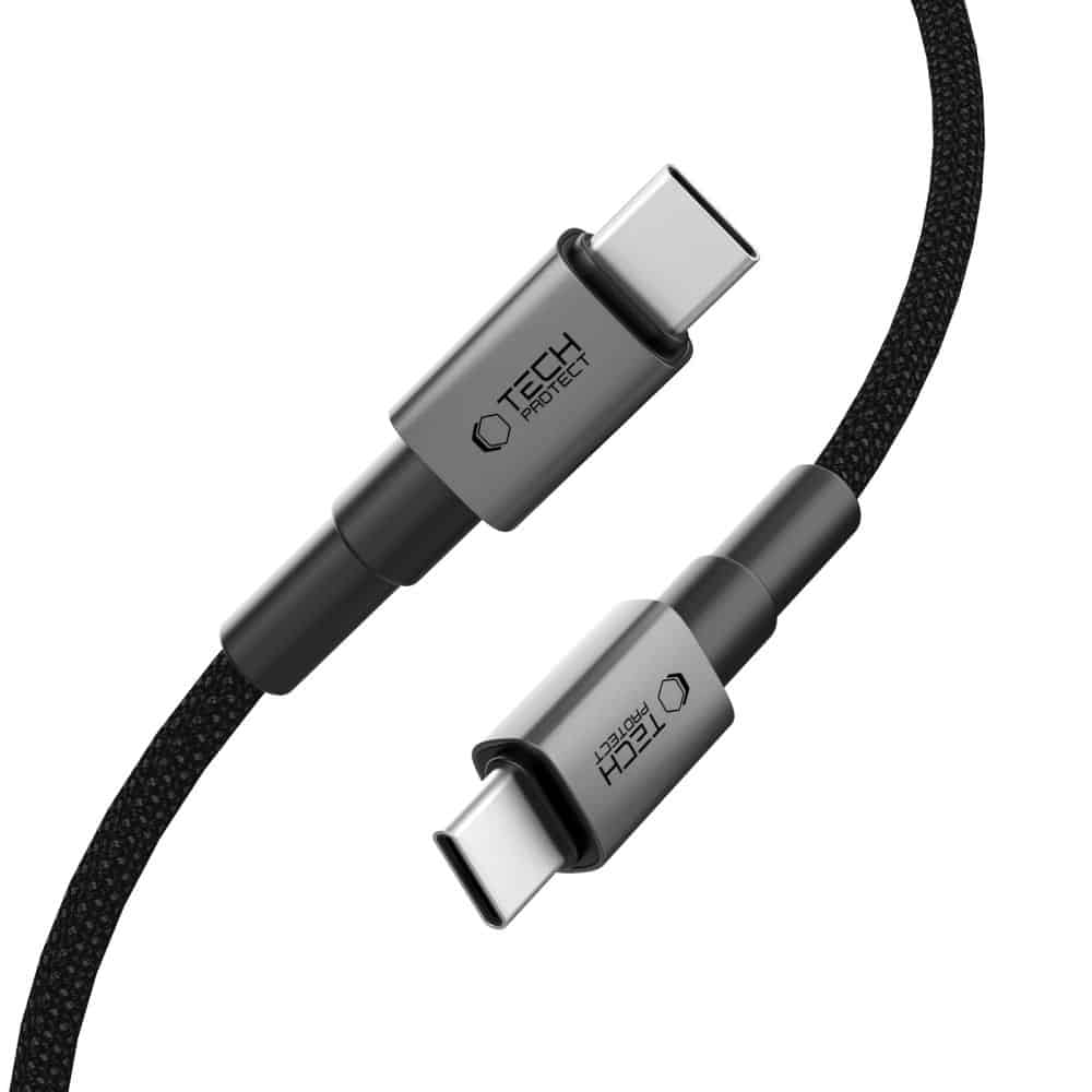ΚΑΛΩΔΙΟ TECH-PROTECT ULTRABOOST DNA TYPE-C PD60W/3A 25CM ΣΙΔΕΡΟ ΓΚΡΙ - Image 2