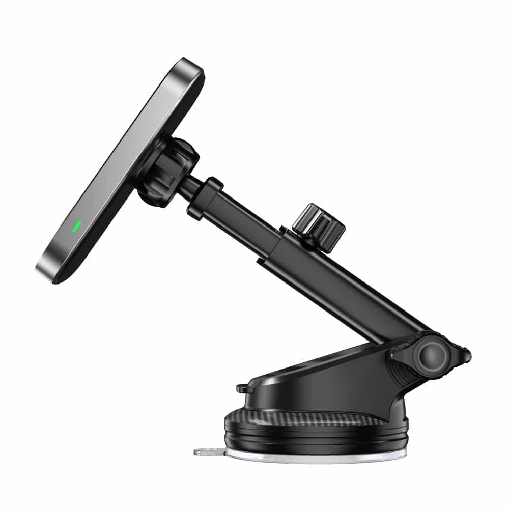 TECH-PROTECT MM15W-V9 ΜΑΓΝΗΤΙΚΗ ΑΣΦΑΛΕΙΑ MAGSAFE ΓΙΑ ΤΑΜΠΛΟ & ΑΕΡΙΣΜΟ ΑΥΤΟΚΙΝΗΤΟΥ ΑΣΥΡΜΑΤΟΣ ΦΟΡΤΙΣΤΗΣ 15W ΜΑΥΡΟΣ - Image 4