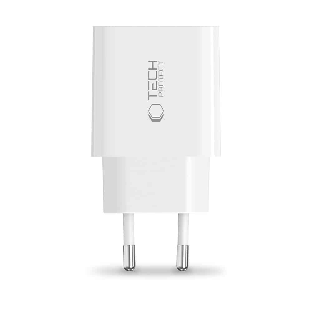 Tech-Protect NC20W Φορτιστής 1 Θύρας PD 20W Λευκός - Image 4