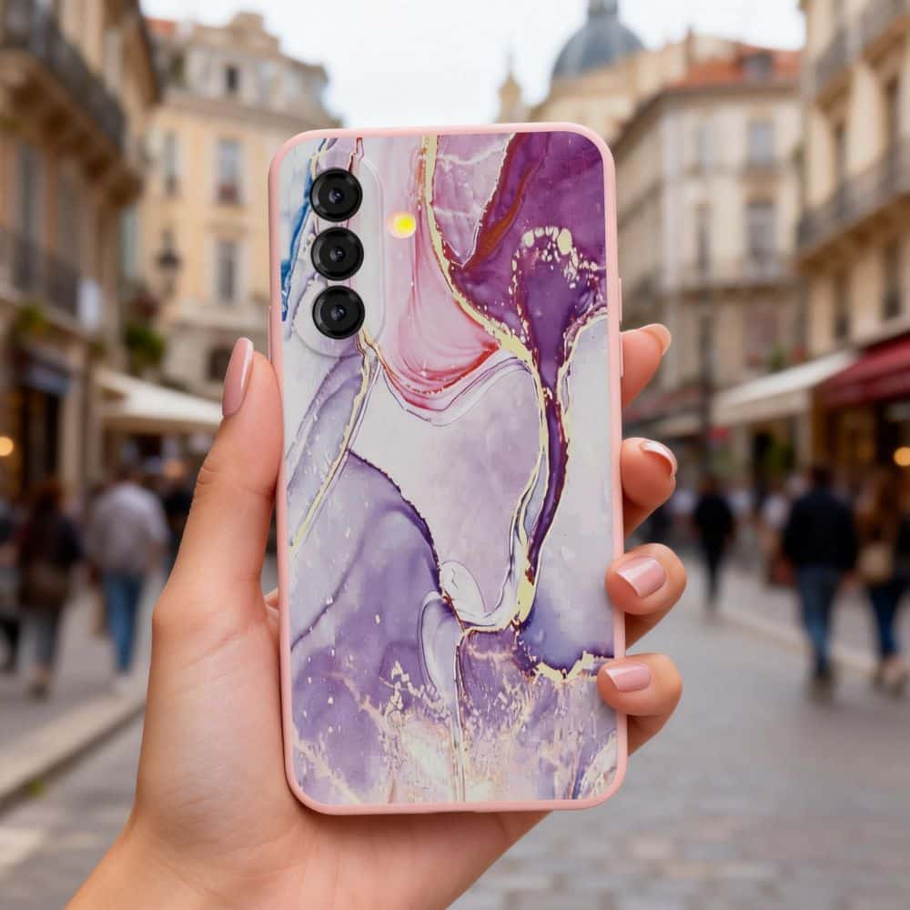 TECH-PROTECT ICON GALAXY A27 5G ΜΑΡΜΑΡΙΝΟ - Image 4