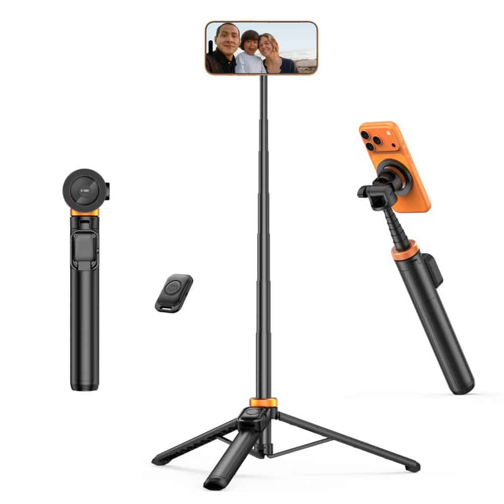 TECH-PROTECT L03S MAGSAFE BLUETOOTH SELFIE STICK ΤΡΙΠΟΔΟ ΜΑΥΡΟ - Image 4