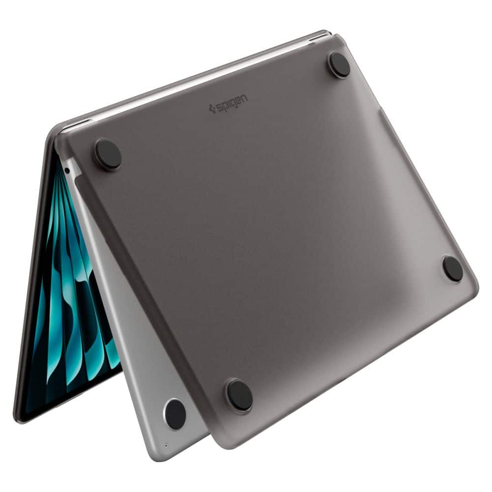 SPIGEN AIRSKIN MACBOOK AIR 13 M2-M5 2023-2026 ΜΑΥΡΟ ΜΕ ΠΑΓΕΤΟ - Image 4
