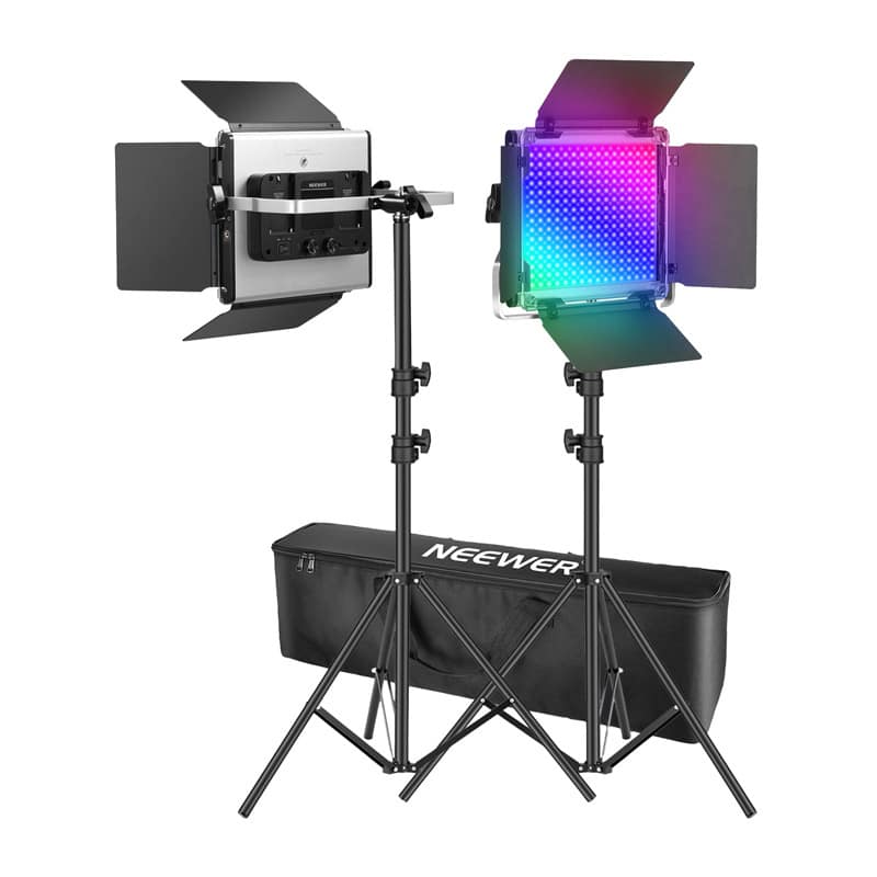 Λάμπα LED Neewer 2 × 660 PRO II RGB 2 × 200CM - Image 2