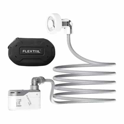 Φορητό ντους Flextail Max με θήκη (Λευκό)