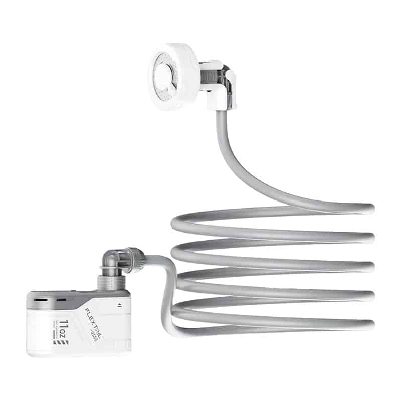 Φορητό ντους Flextail Max με θήκη (Λευκό) - Image 2