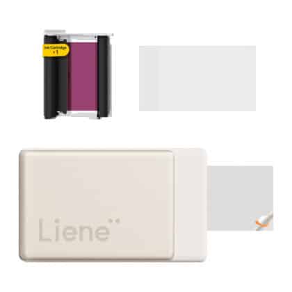 Φορητός εκτυπωτής φωτογραφιών Liene Pearl N200 Pro 2x3" (Χρυσός)