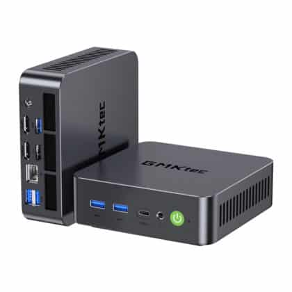 Μίνι υπολογιστής GMKtec K17 με επεξεργαστή Intel Core Ultra 5 226V, μνήμη RAM 16 GB, χώρο αποθήκευσης 1 TB και Windows 11 Pro