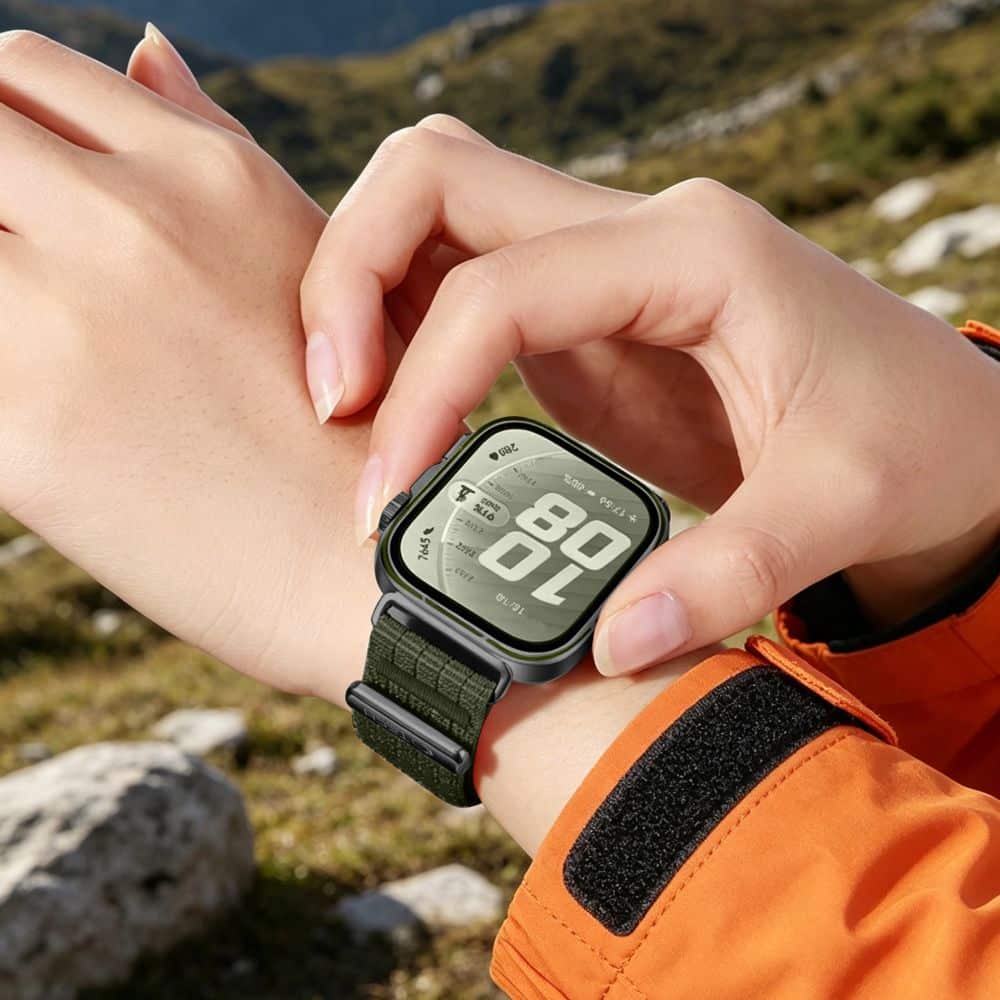Λουράκι για Huawei από νάιλον TECH-PROTECT, κατάλληλο για 3 / 4 / 4 PRO / 5 / 5 PRO, στρατιωτικό πράσινο - Image 5