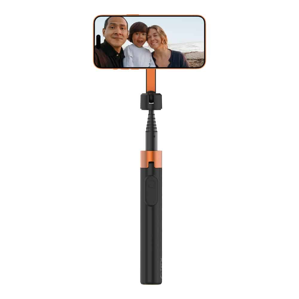 Τρίποδο Selfie Stick με Bluetooth TECH-PROTECT L10S MAGSAFE, Μαύρο/Πορτοκαλί - Image 5