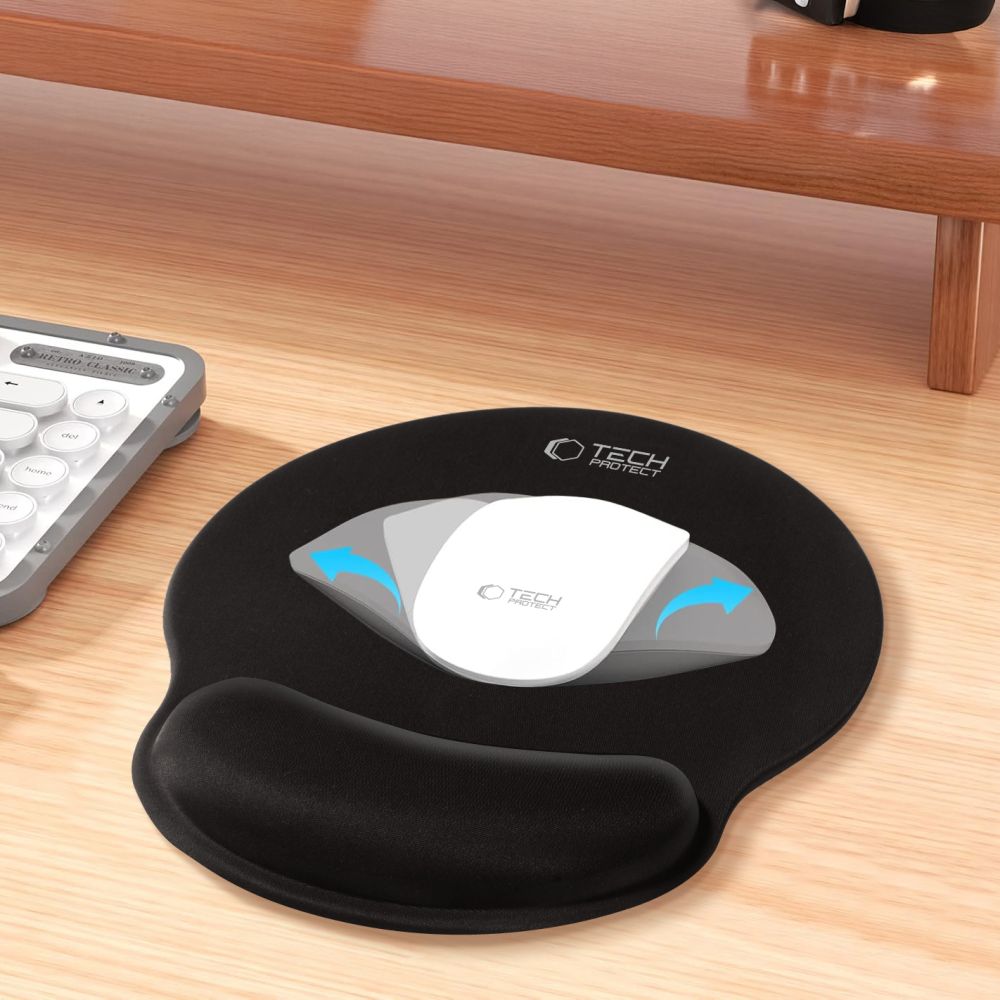 TECH-PROTECT A200 MOUSEPAD GEL 25 x 22,5CM ΜΑΥΡΟ - Image 5