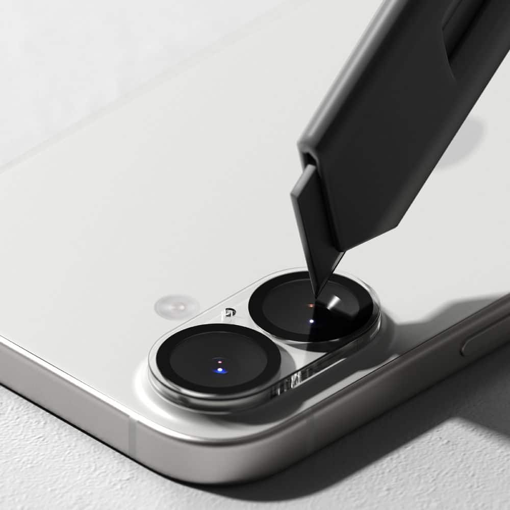 Ringke Κάλυψη Κάμερας Πλήρης 2 Τεμαχίων για iPhone 17 Μαύρο - Image 5