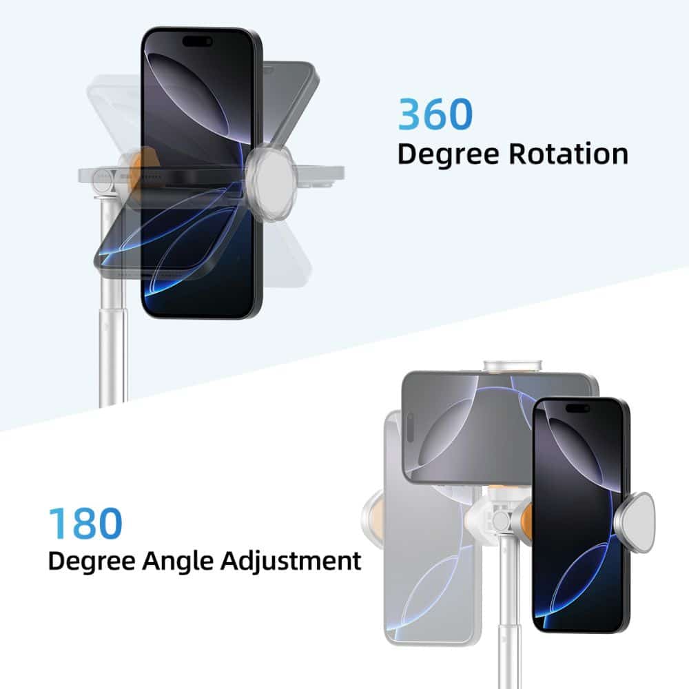 Τρίποδο Selfie Stick με Bluetooth TECH-PROTECT L09S, λευκό - Image 5