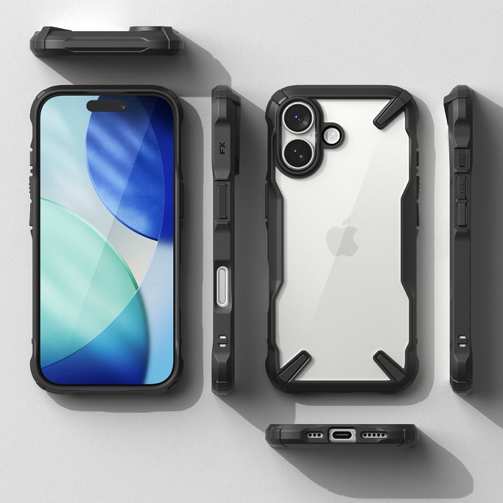 Ringke Fusion X - θήκη για Apple iPhone 17 - Μαύρο - Image 5