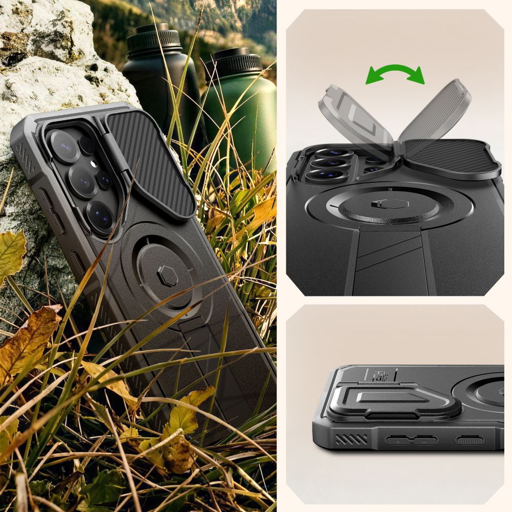 TECH-PROTECT Kevlar MagSafe - θήκη για Samsung Galaxy S26 Ultra - Μαύρο - Image 5