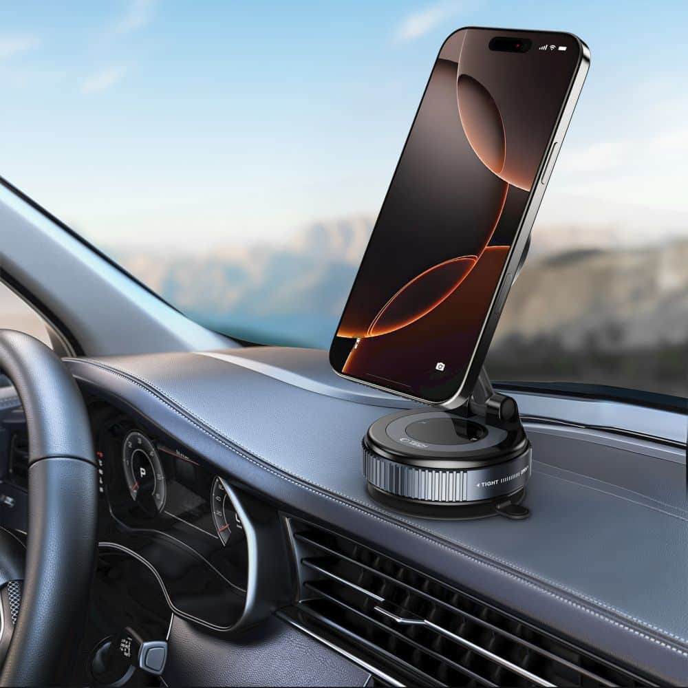 TECH-PROTECT N60 ΜΑΓΝΗΤΙΚΗ ΒΑΣΗ ΓΙΑ ΠΑΡΜΠΡΙΖ & ΤΑΜΠΛΟ ΑΥΤΟΚΙΝΗΤΟΥ ΜΑΥΡΗ - Image 5