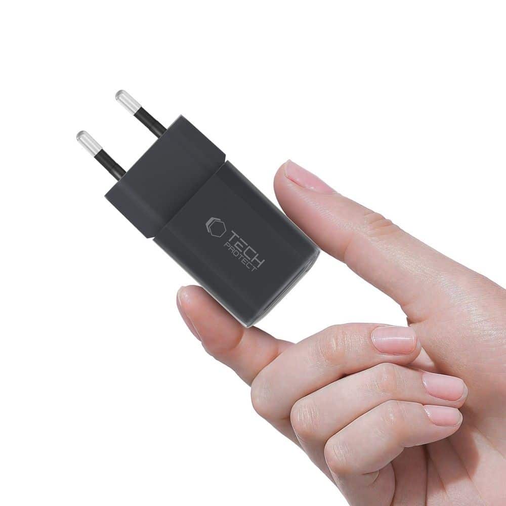 TECH-PROTECT NCM33 ΦΟΡΤΙΣΤΗΣ 2 ΘΥΡΩΝ PD 33W / QC3.0 ΜΑΥΡΟΣ - Image 5