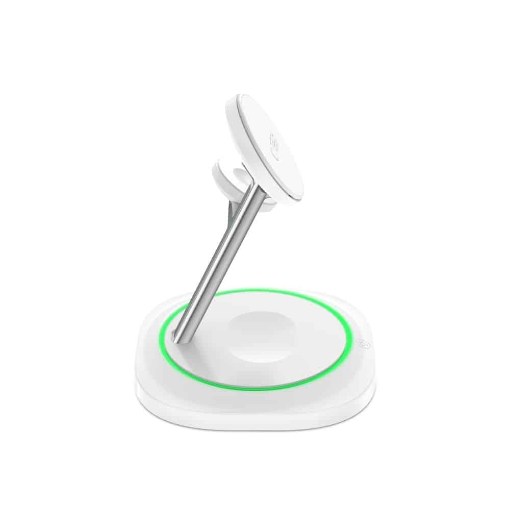 TECH-PROTECT QI15W-A46 3ΣΕ1 ΜΑΓΝΗΤΙΚΟΣ ΑΣΥΡΜΑΤΟΣ ΦΟΡΤΙΣΤΗΣ MAGSAFE ΛΕΥΚΟΣ - Image 5