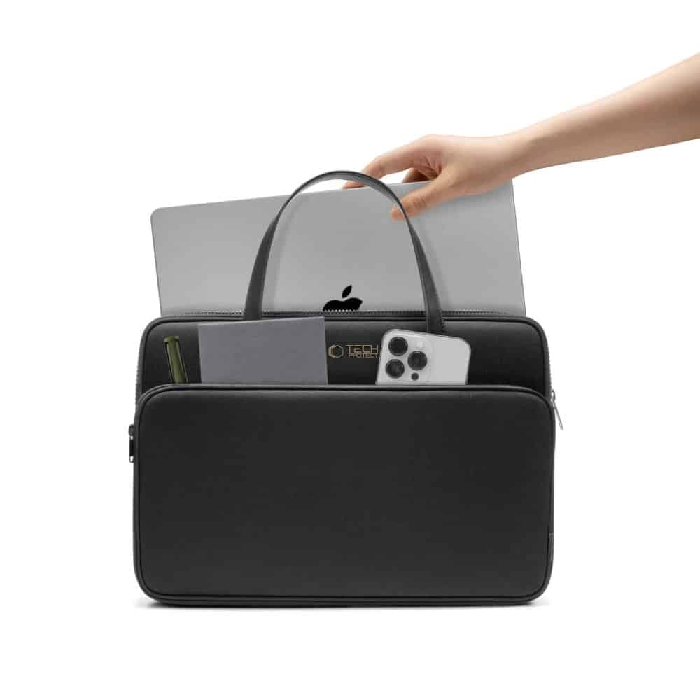 Τσάντα μεταφοράς Tech-Protect για laptop 13-14 μαύρη - Image 5
