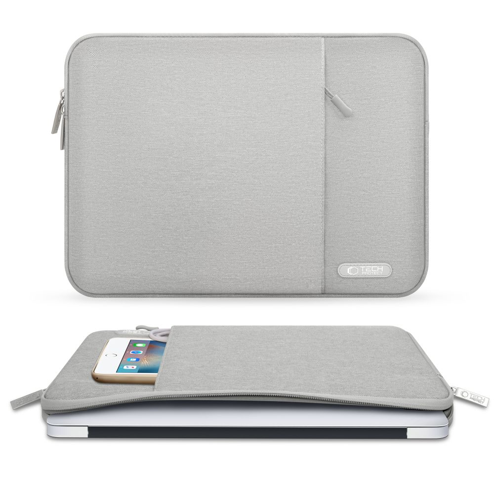 TECH-PROTECT ΘΗΚΗ LAPTOP 13-14 CRAYON ΓΚΡΙ - Image 5
