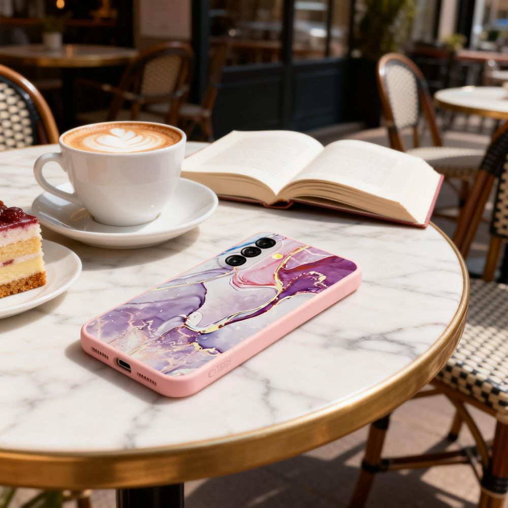 TECH-PROTECT ICON GALAXY A27 5G ΜΑΡΜΑΡΙΝΟ - Image 5