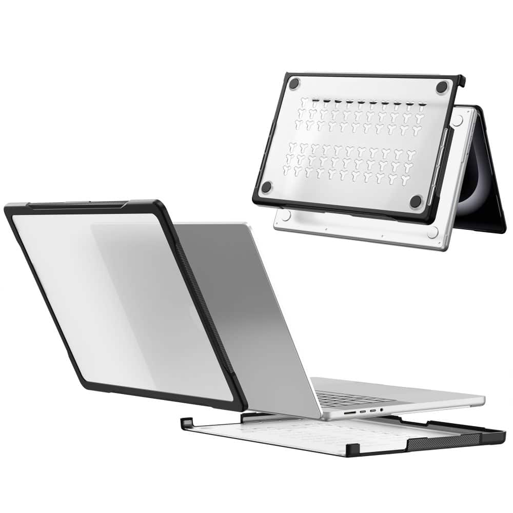 Tech-Protect Velar για MacBook Pro 14 M1-M5 Pro / M5 Pro Max 2021-2026 Μαύρο/Ματ Διάφανο - Image 5