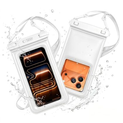 TECH-PROTECT UWC7 ΑΔΙΑΒΡΟΧΗ ΘΗΚΗ UNIVERSAL 6,9 ΙΝΤΣΩΝ ΛΕΥΚΗ