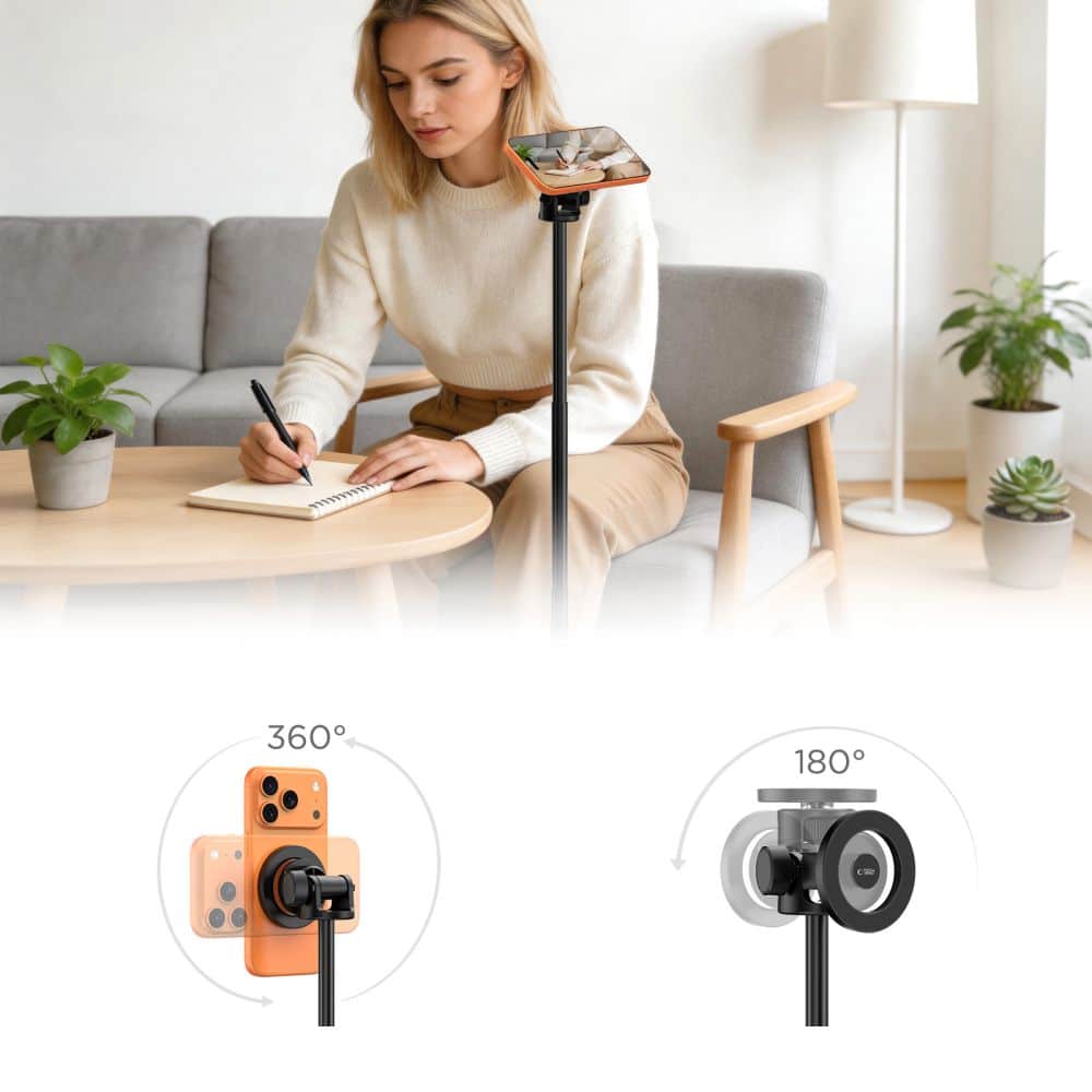 TECH-PROTECT L03S MAGSAFE BLUETOOTH SELFIE STICK ΤΡΙΠΟΔΟ ΜΑΥΡΟ - Image 5