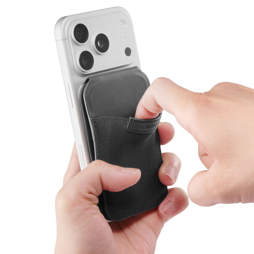 SPIGEN S314-4 Πορτοφόλι Τρίποδου Λεπτό, Πτυσσόμενο, Μαύρο - Image 5