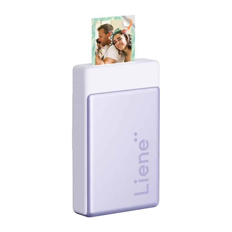 Φορητός εκτυπωτής φωτογραφιών LIENE Pearl N200 Pro 2x3" (Μωβ) - Image 4