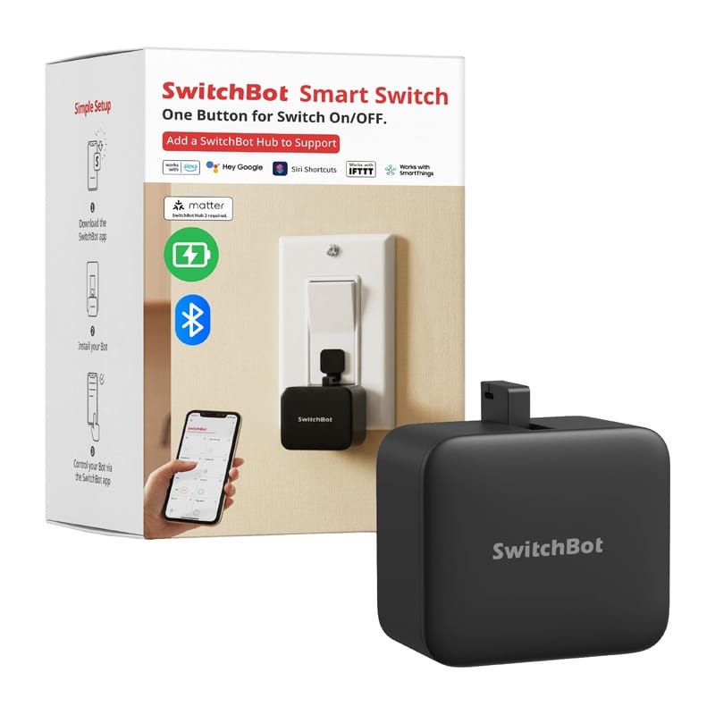 SWITCHBOT C1 Επαναφορτιζόμενος ασύρματος διακόπτης - Image 3