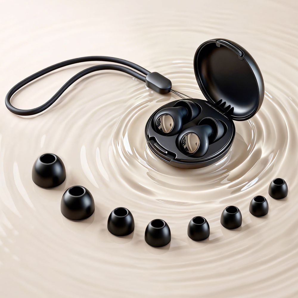 ΩΤΟΑΣΠΙΔΕΣ TECH-PROTECT QUIETFIT ΜΑΥΡΕΣ - Image 3
