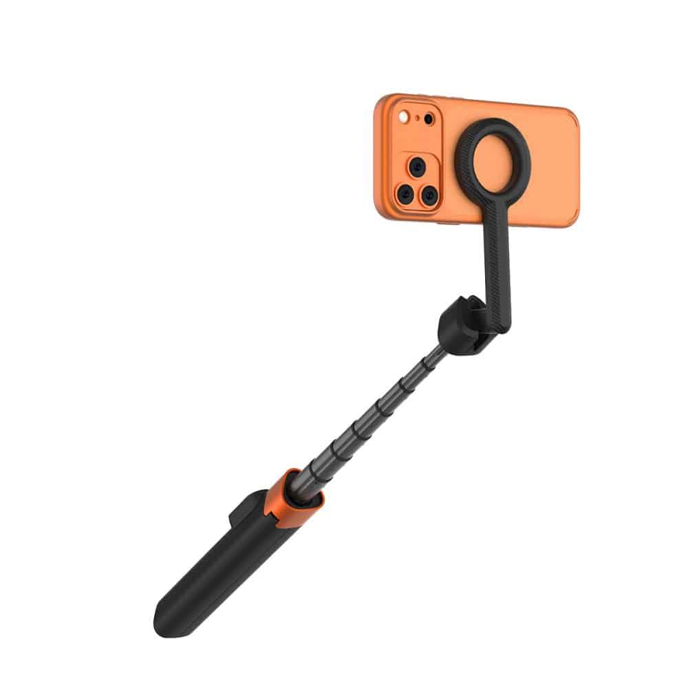 Τρίποδο Selfie Stick με Bluetooth TECH-PROTECT L10S MAGSAFE, Μαύρο/Πορτοκαλί - Image 6