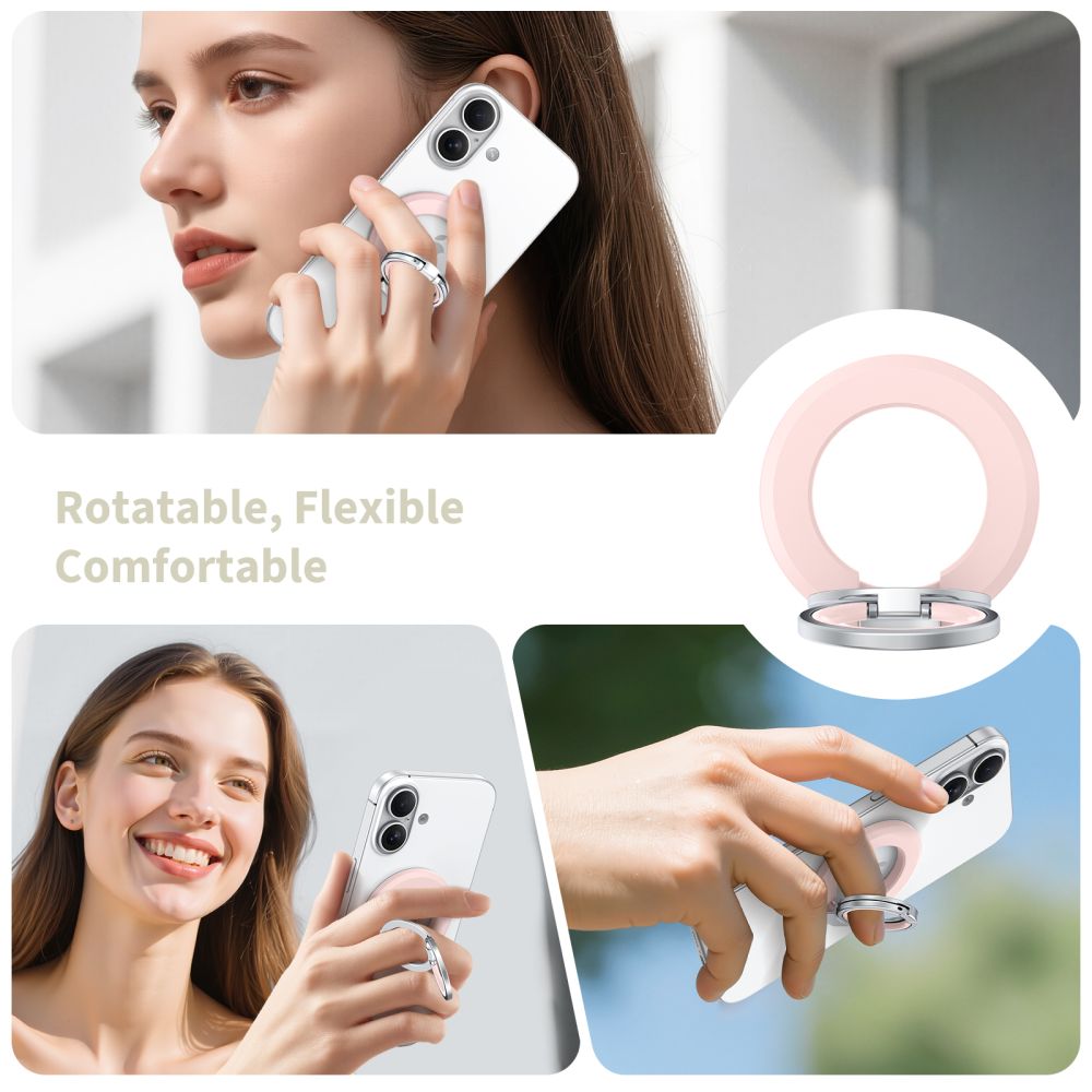 TECH-PROTECT MMR500 ΜΑΓΝΗΤΙΚΟ ΔΑΧΤΥΛΙΔΙ ΤΗΛΕΦΩΝΟΥ ΑΣΦΑΛΕΙΑΣ MAGSAFE ΡΟΖ - Image 7