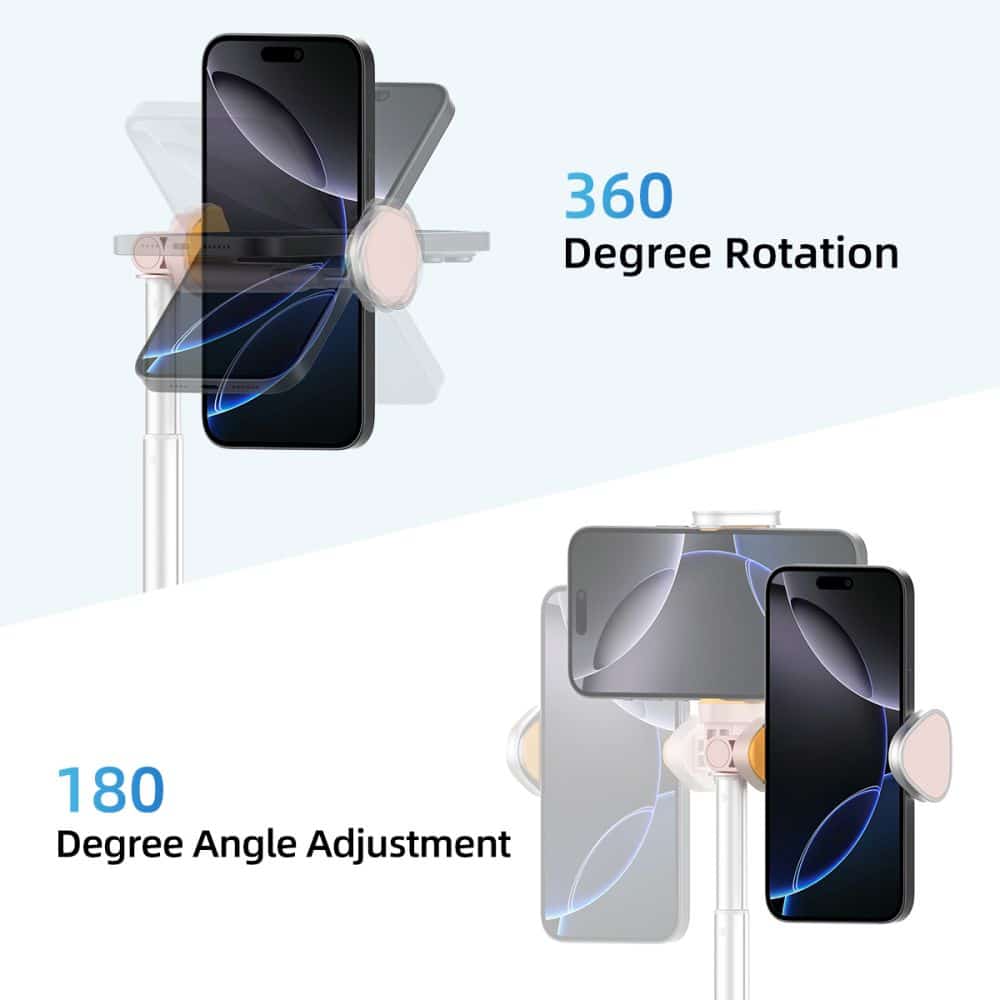 TECH-PROTECT L09S ΤΡΙΠΟΔΟ SELFIE STICK BLUETOOTH ΡΟΖ - Image 6